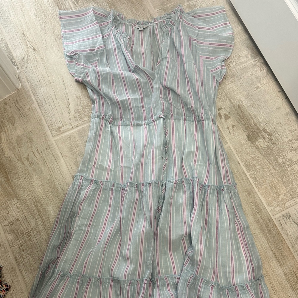 Rails Pastel Striped Dress
